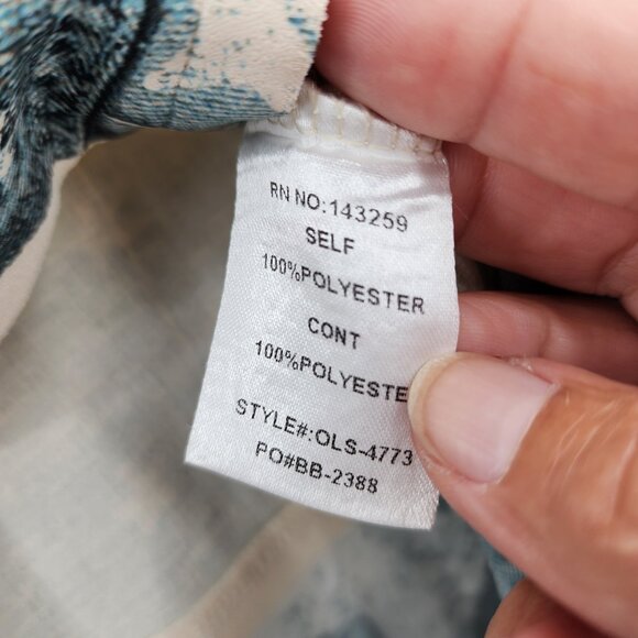 ORIGAMI Victorian Lace Star Print Cardigan Duster S-XXL NWT - Picture 16 of 16